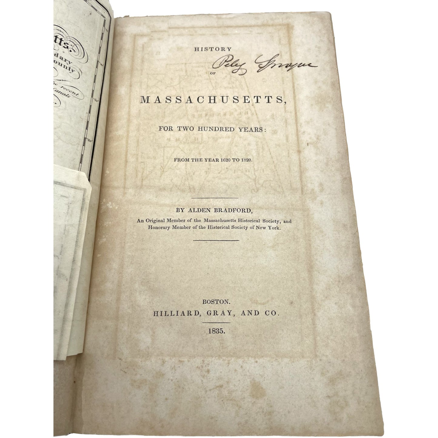History of Massachusetts, for Two Hundred Years from the Year 1620 to 1820