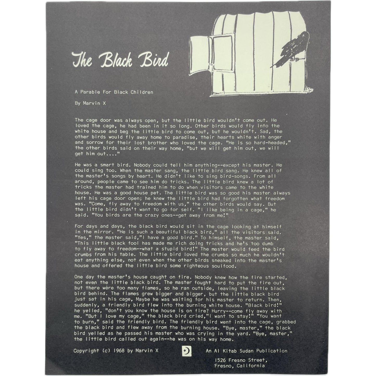 The Black Bird: A Parable for Black Children