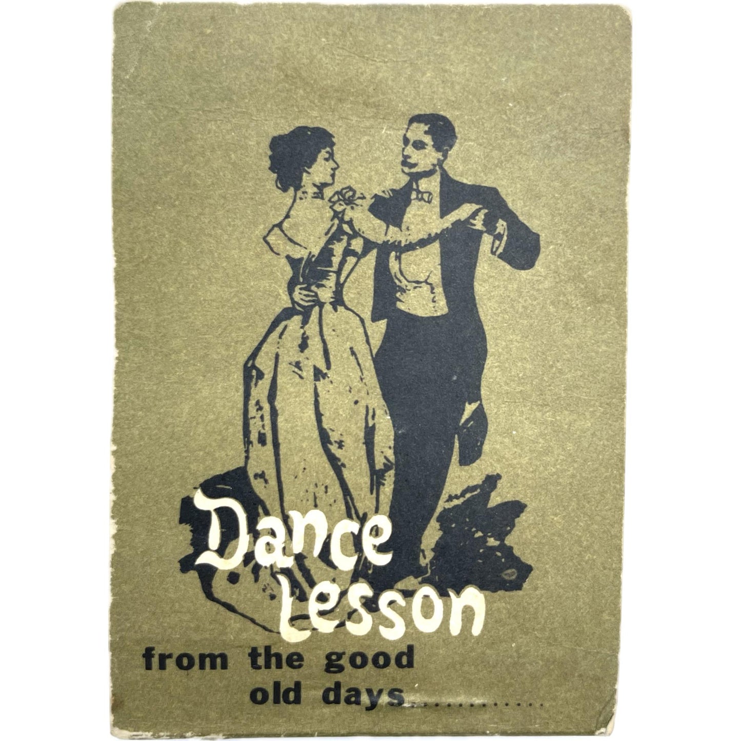 Dance Lesson From the Good Old Days