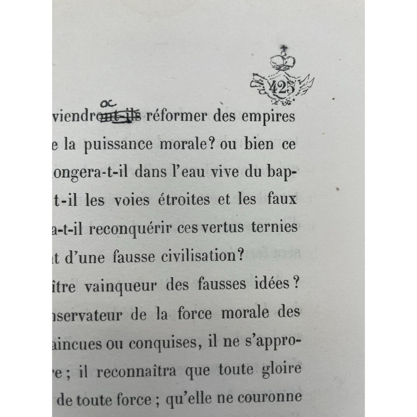 De l'analyse de la force