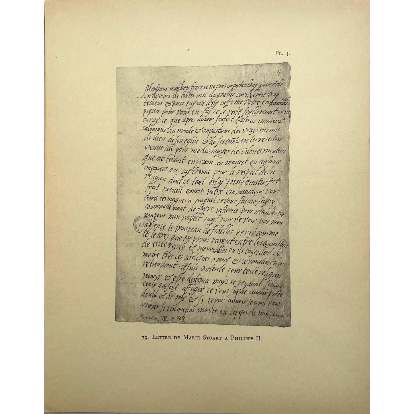 Collection de manuscrits, livres, estampes et objets d'art relatifs à Marie Stuart, Reine de France et d' Ecosse