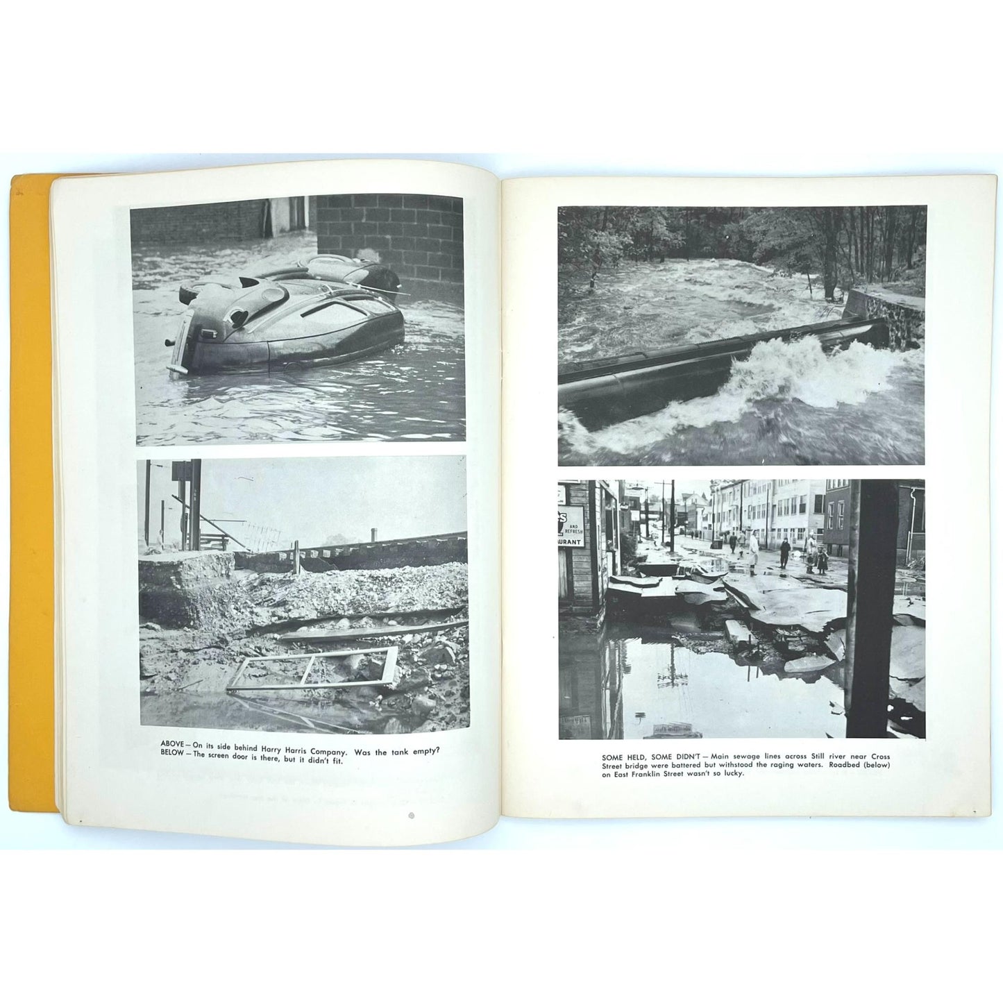 A Pictorial Review of the Danbury and Northern Fairfield County Flood of Oct. 15-16, 1955