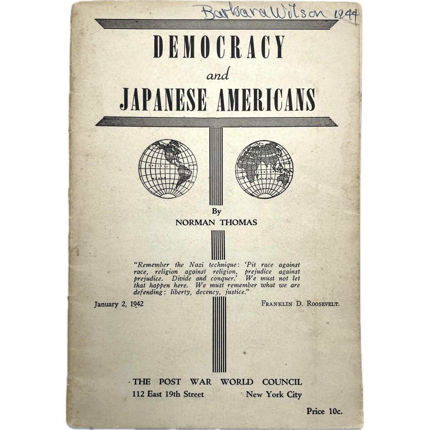 Democracy and Japanese Americans