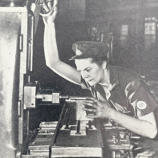 Employment of Women in the Machine-Tool Industry