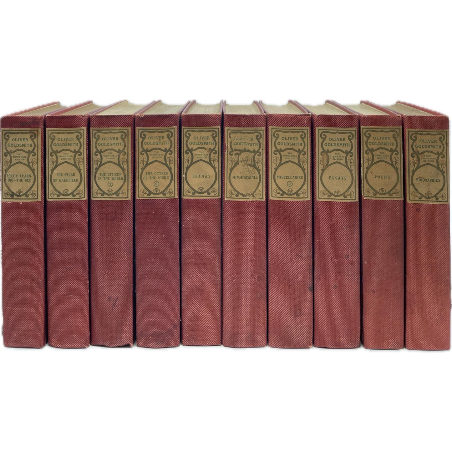 The Works of Oliver Goldsmith [Vol. 1-10]