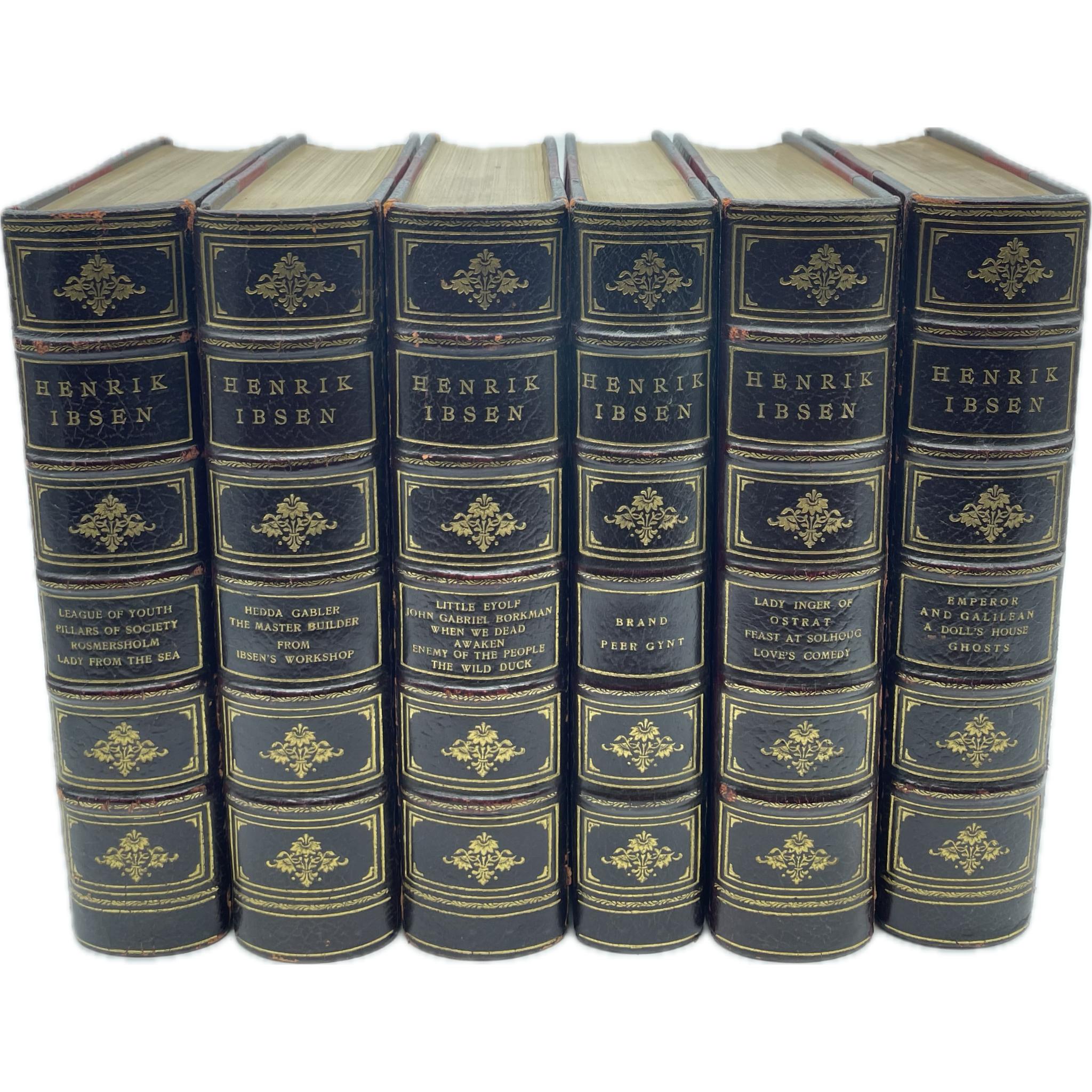 The Works of Henrik Ibsen [Vol. 1-6] – Head to Tail Books