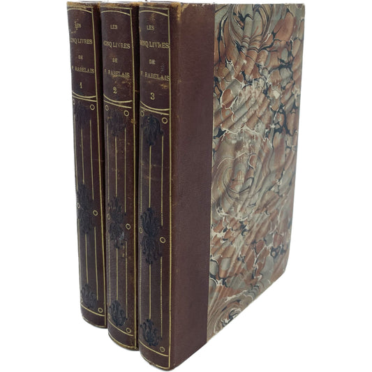 Les Cinq Livres de F. Rabelais, avec une Notice par le Bibliophile Jacob