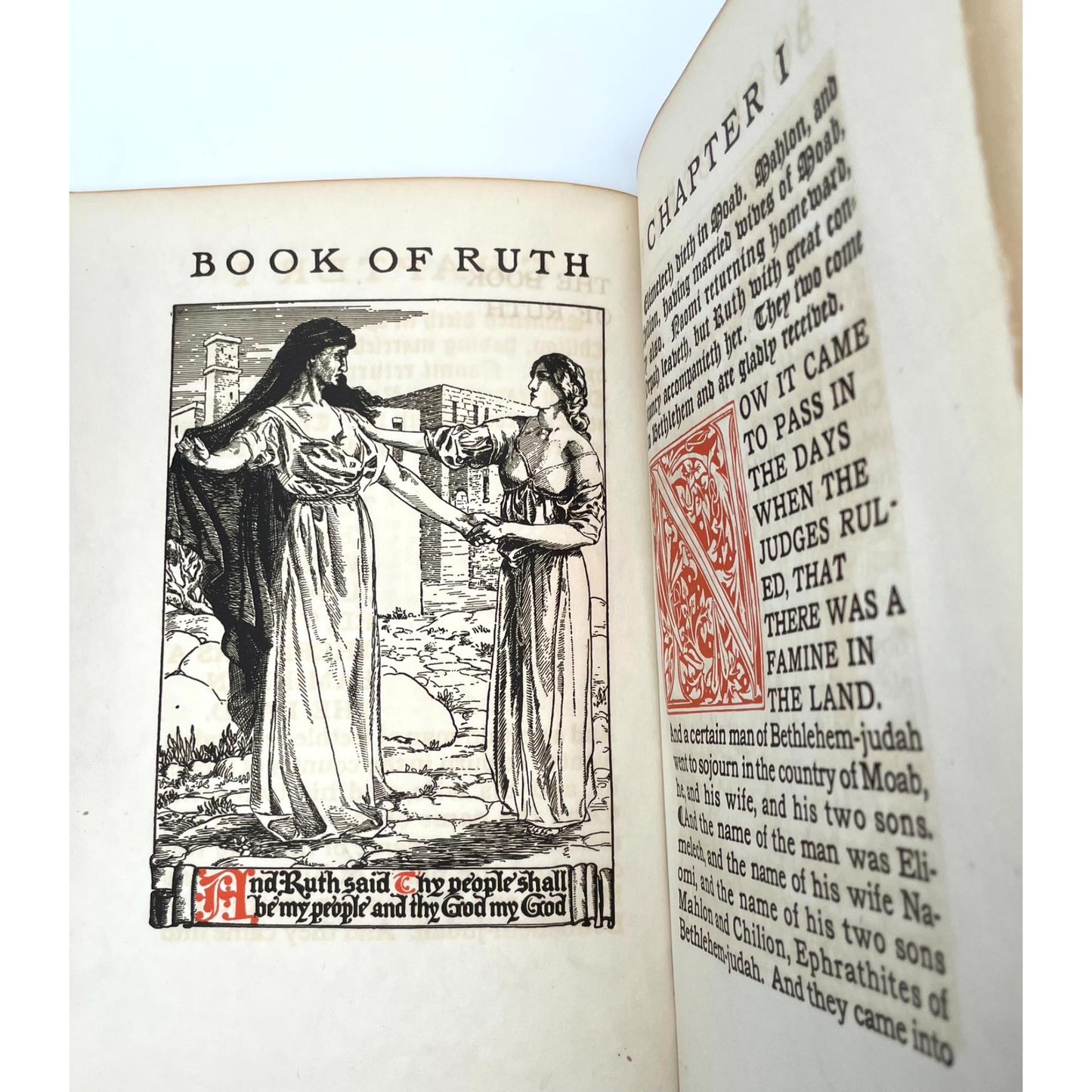 The Book of Ruth: Taken from an Edition of the Bible Printed at Oxford in 1680