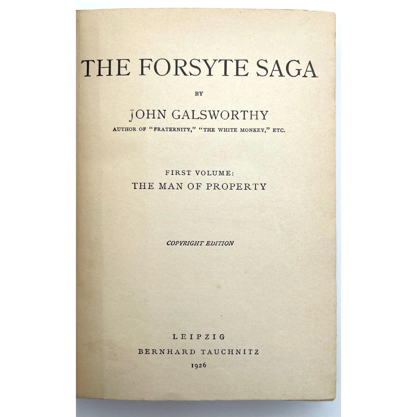 The Forsyte Saga