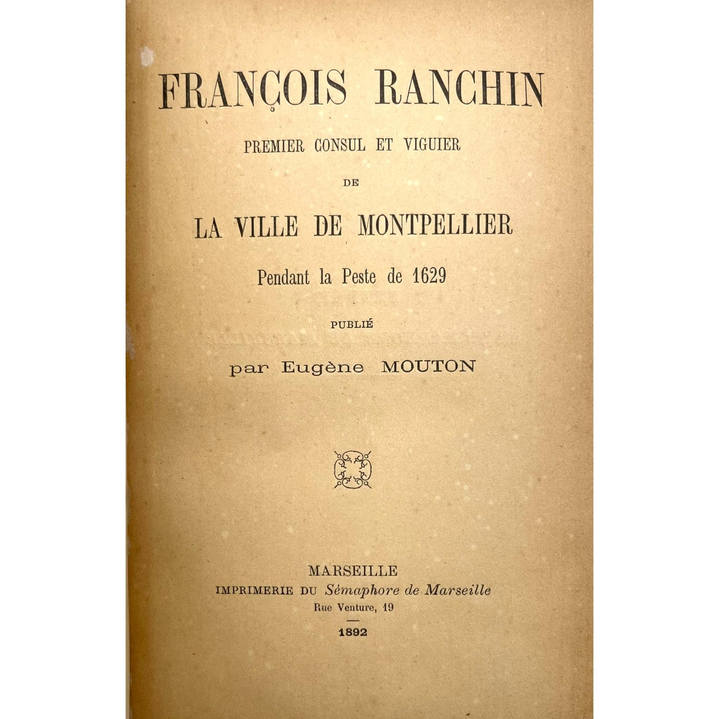 [Seven titles about celebrated French doctors and scientists]