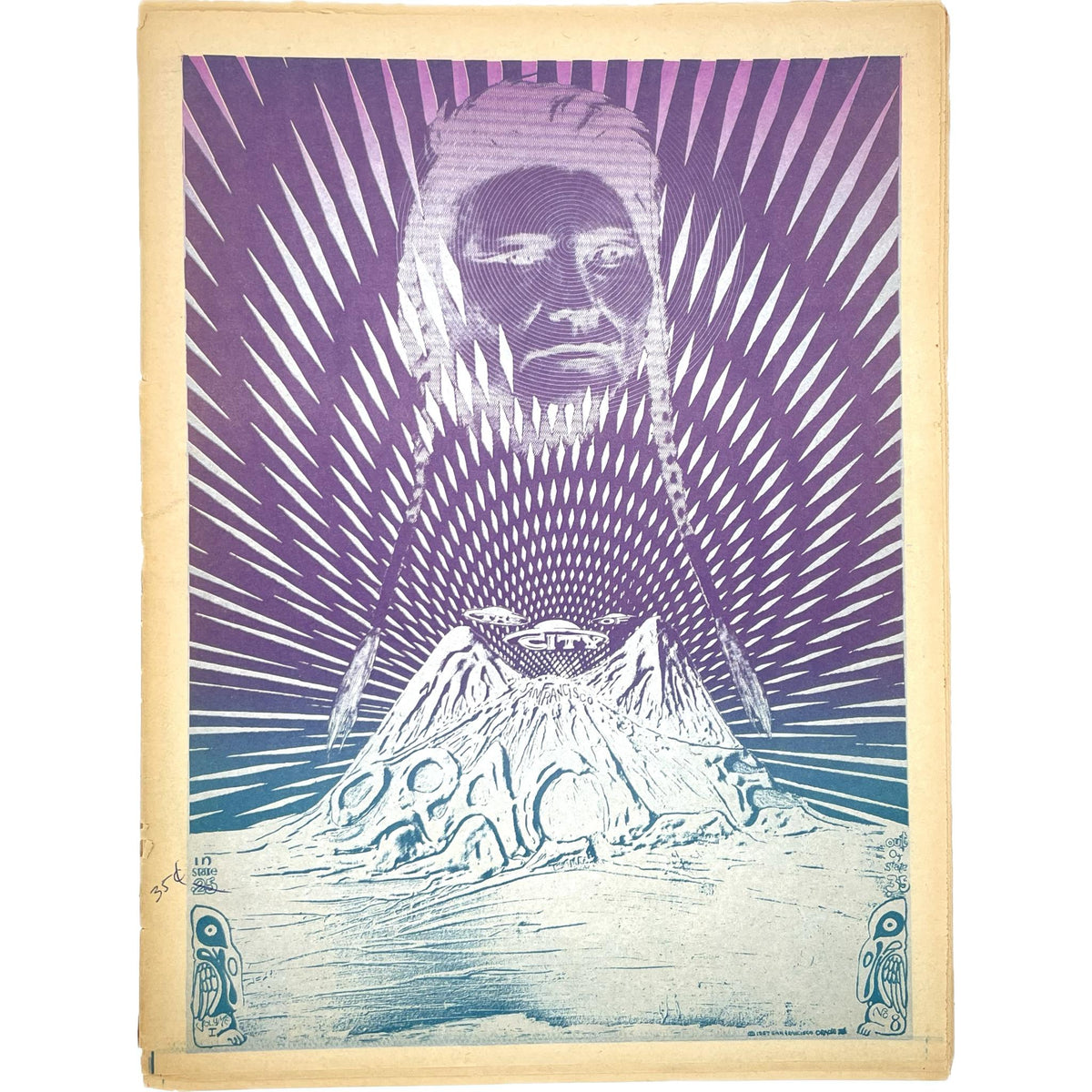 The San Francisco Oracle: Vol. 1, No. 8 (June 1967) – Head to Tail 