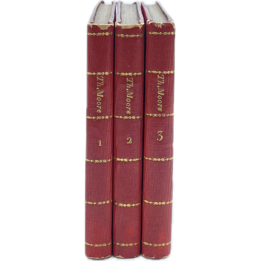 The Poetical Works of Thomas Moore, Esq. [Vol. 1-3]