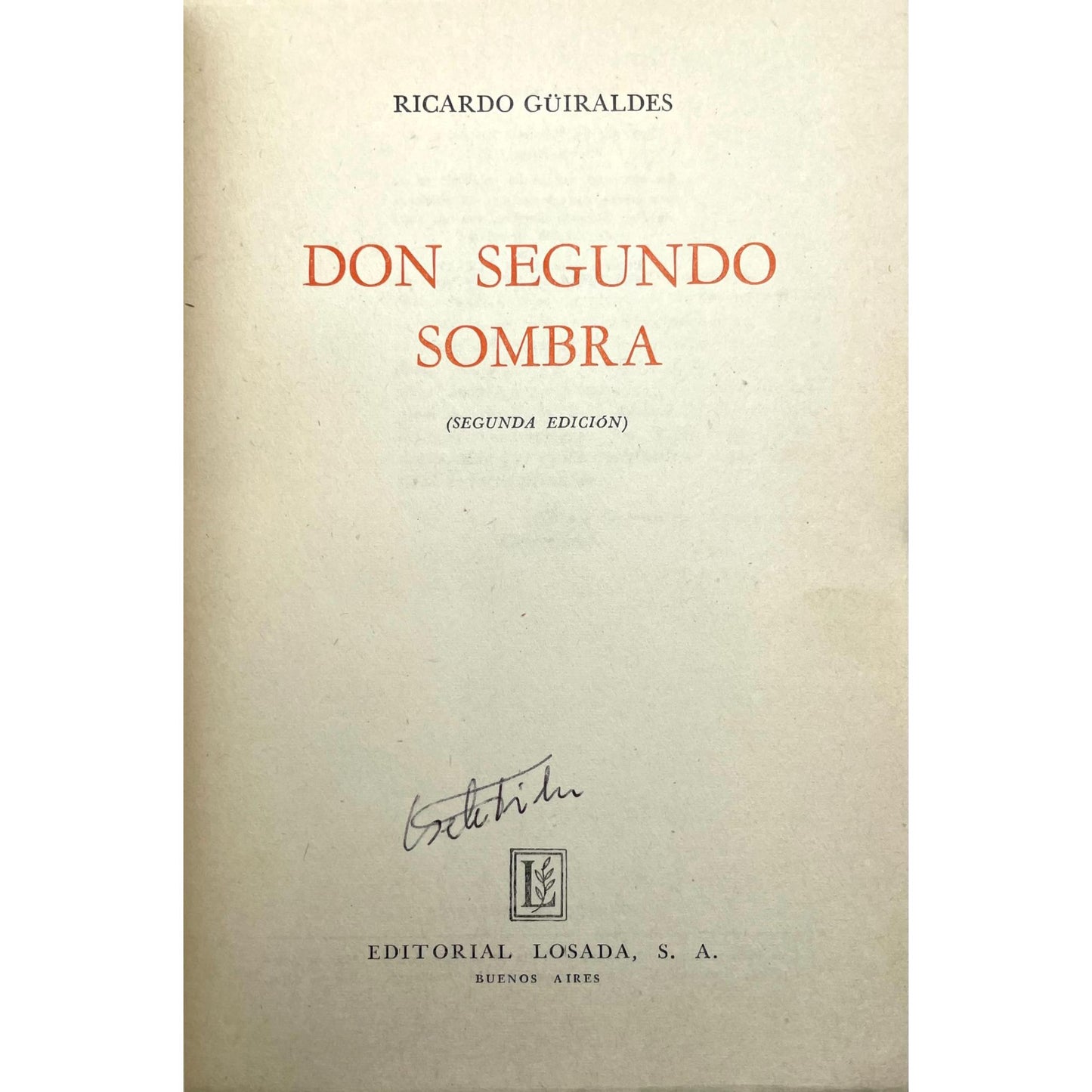 Don Segundo Sombra