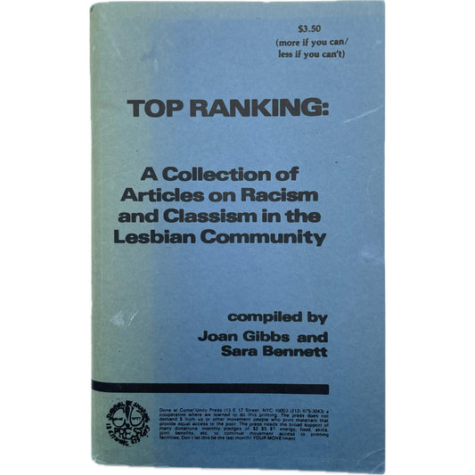Top Ranking: A Collection of Articles on Racism and Classism in the Lesbian Community