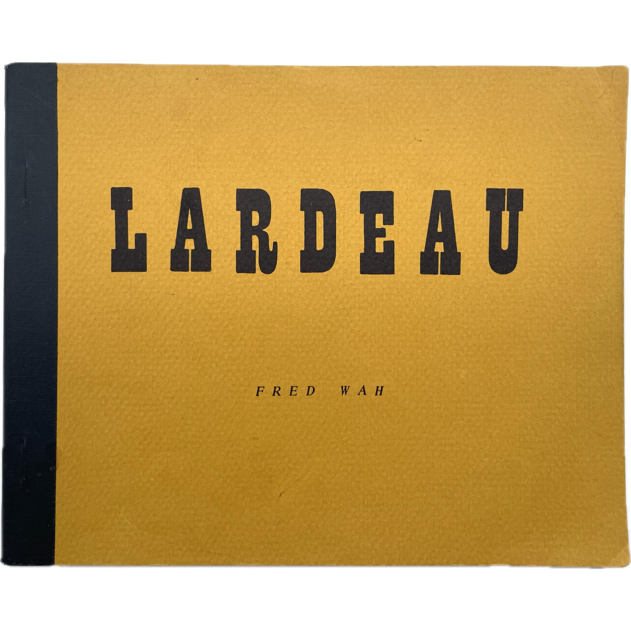 Lardeau: Selected First Poems – Head to Tail Books