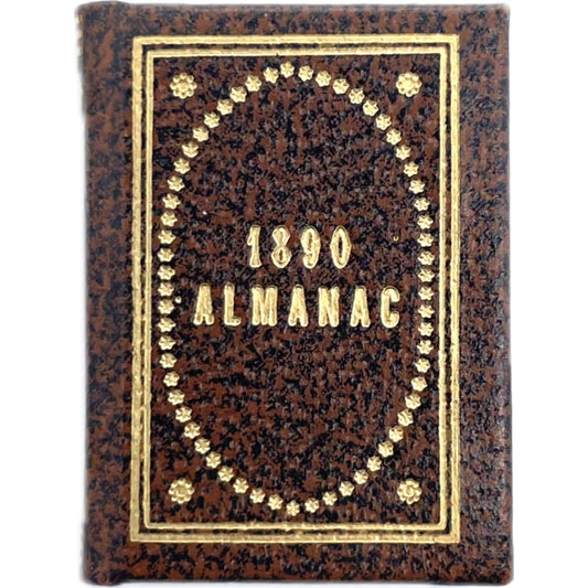 Hazeltine's Pocket Book Almanac, 1890
