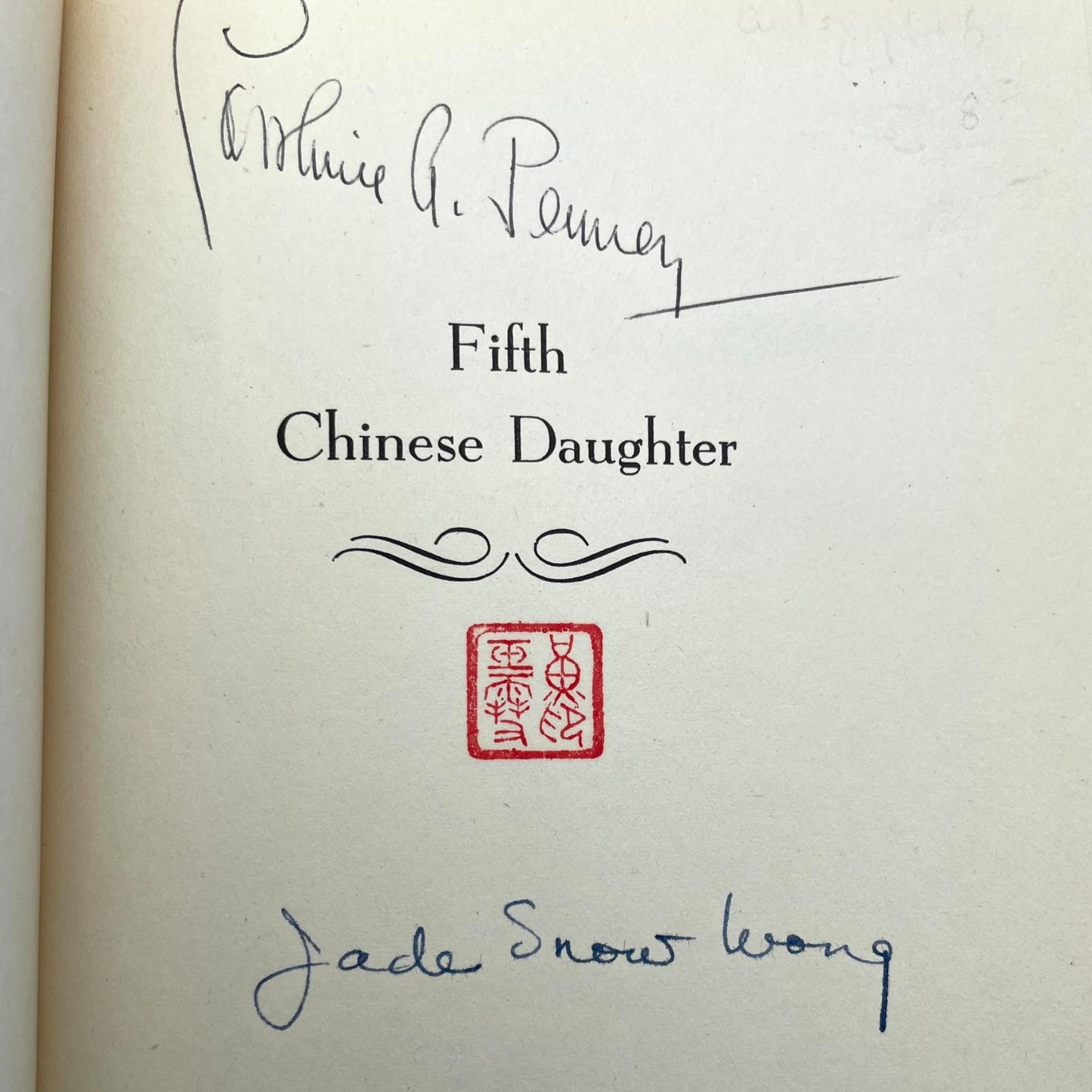 Fifth Chinese Daughter