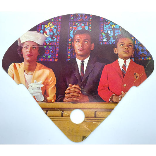 [William F. Frederick Funeral Home paper fan]