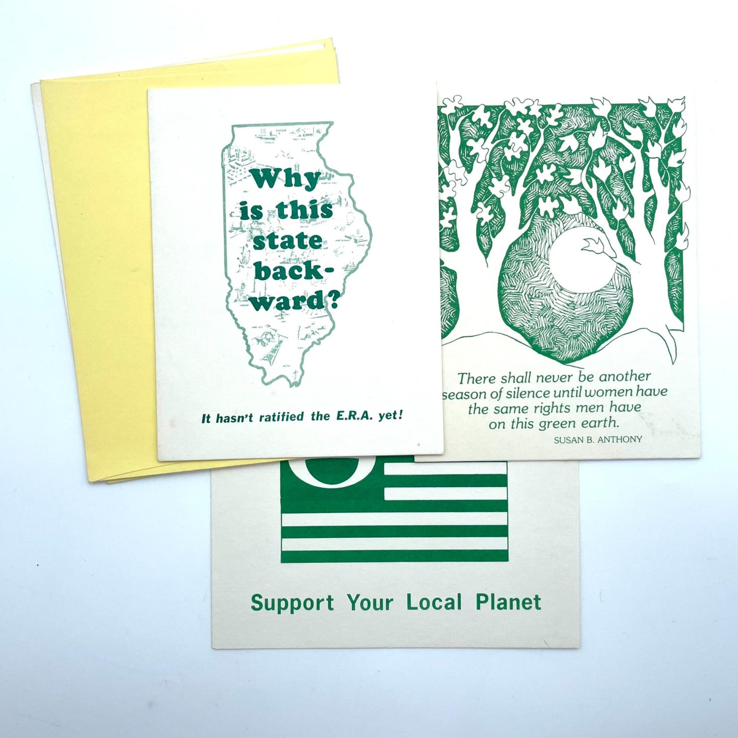 [1970s Feminist and Environmental Greeting Cards by The Notables]