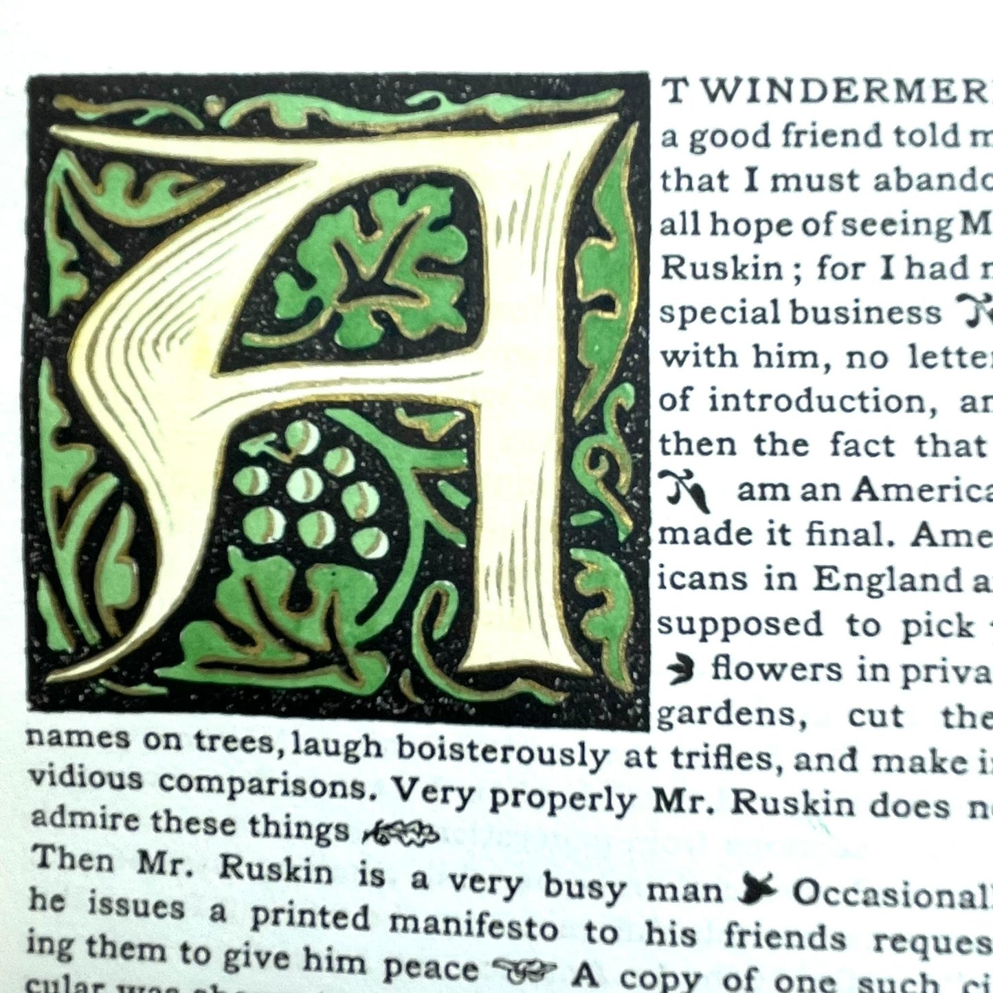These Pages Recount Little Journeys Made to the Homes of Ruskin and Turner
