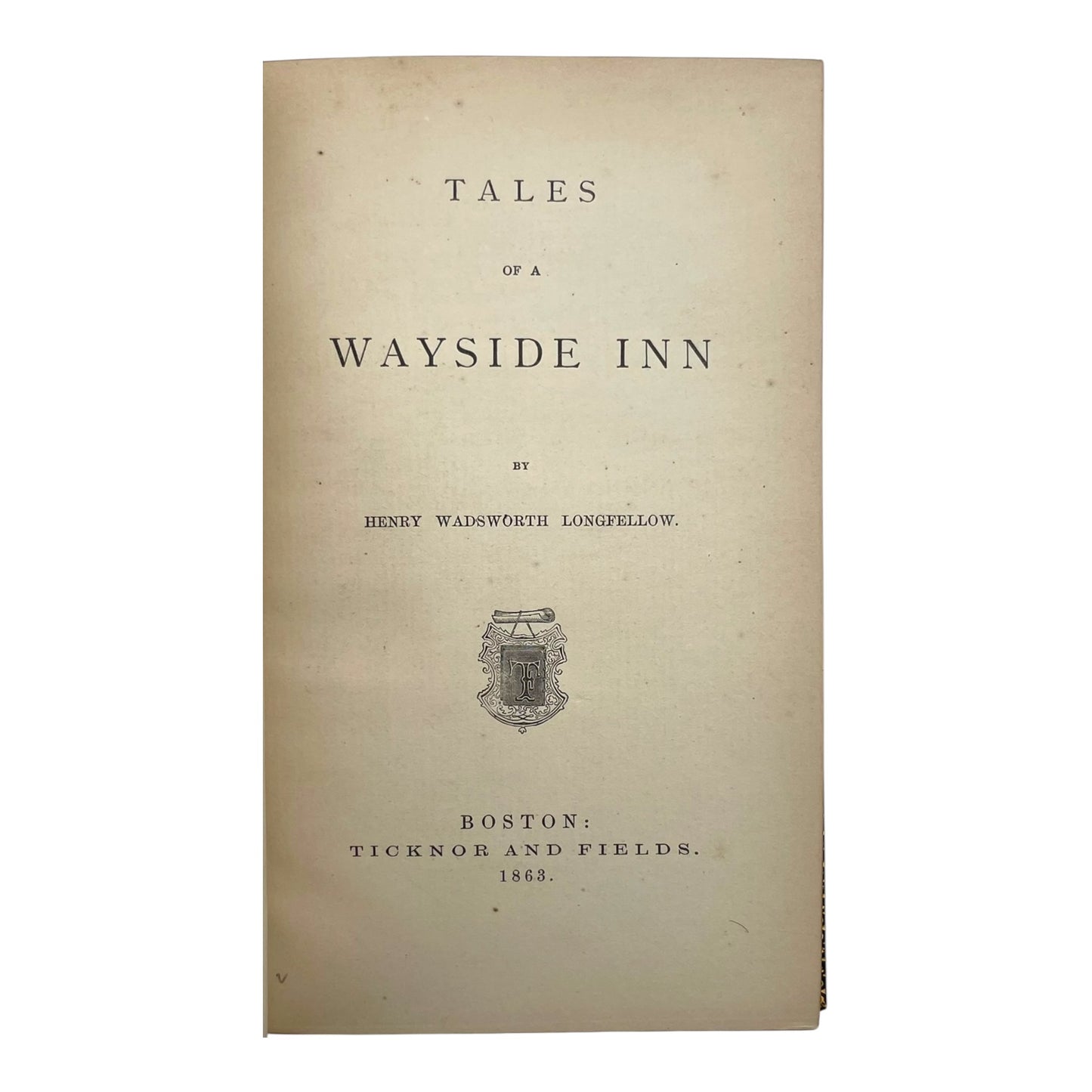 Tales of a Wayside Inn