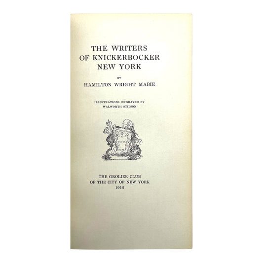 The Writers of Knickerbocker New York
