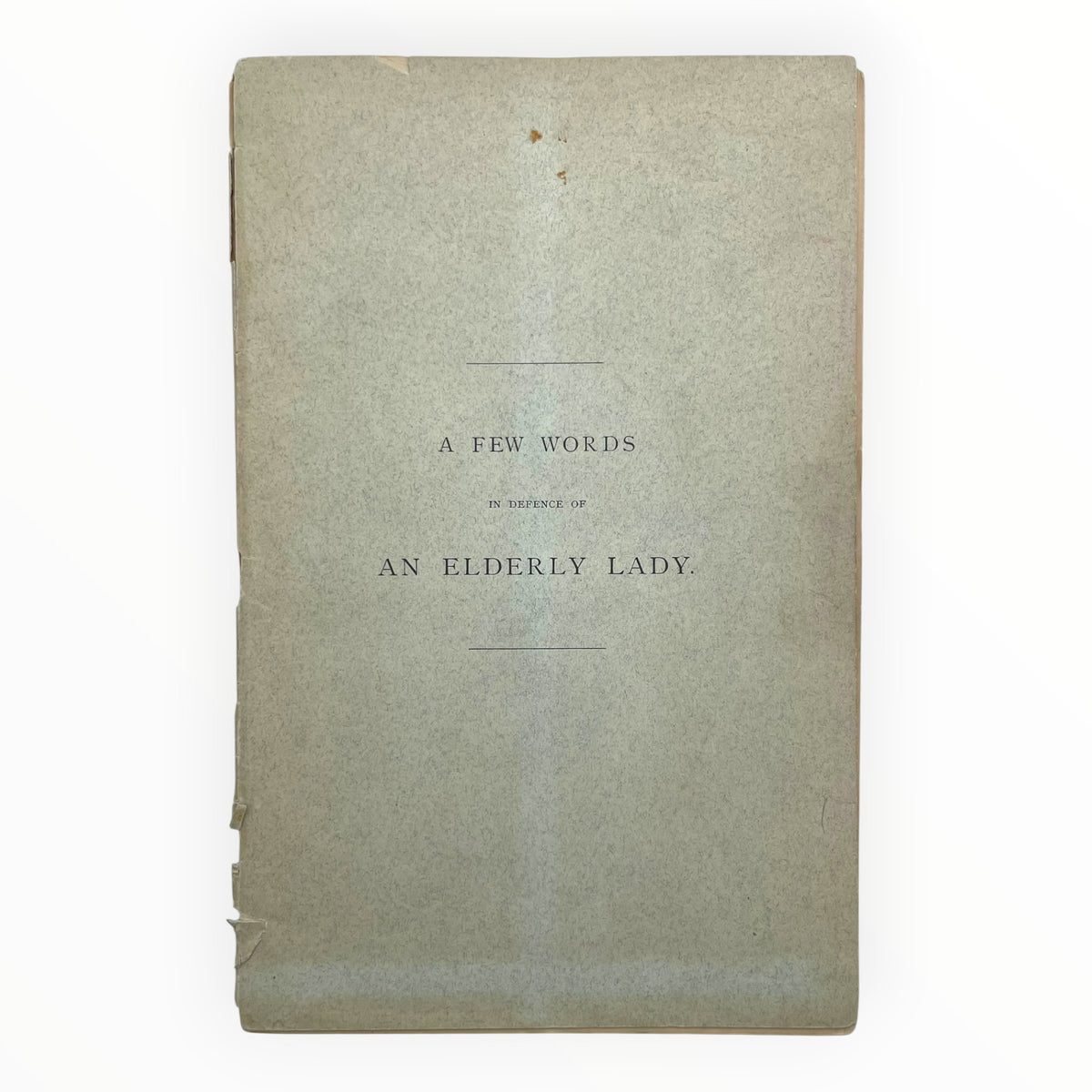 A Difference of Opinion Concerning the Reasons Why Katharine Winthrop Refused to Marry Chief Justice Sewall