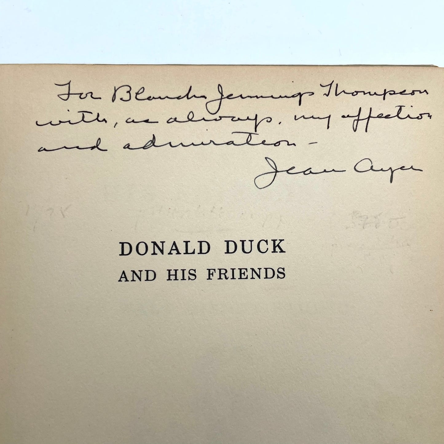 Donald Duck and His Friends
