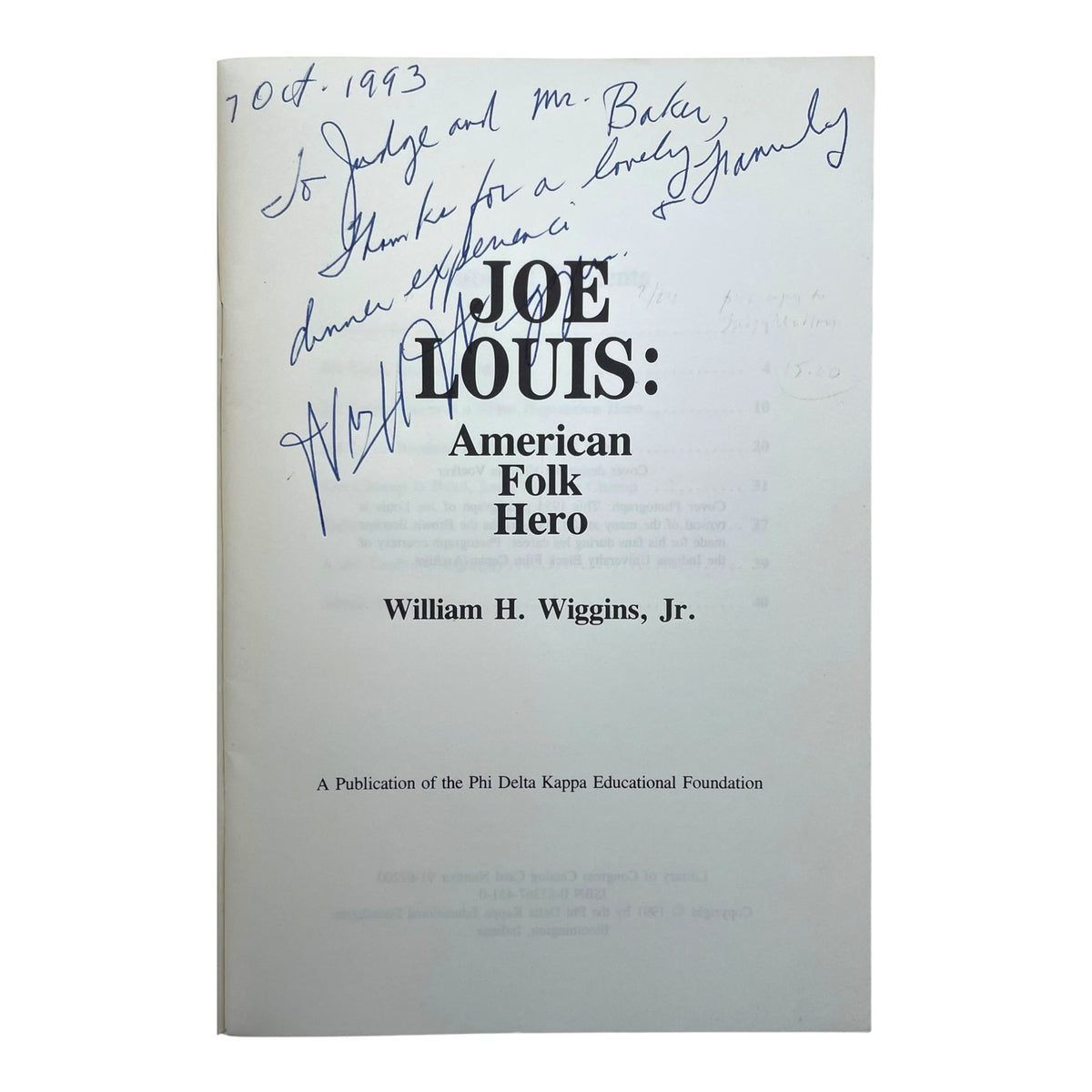 Joe Louis: American Folk Hero