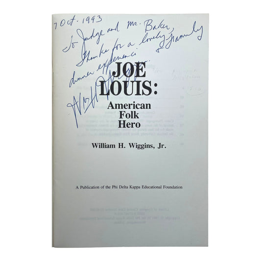 Joe Louis: American Folk Hero