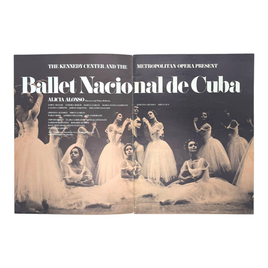 The Kennedy Center and the Metropolitan Opera Present Ballet Nacional de Cuba