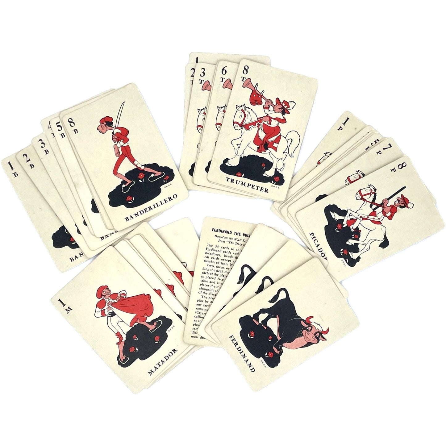 Ferdinand the Bull Card Game